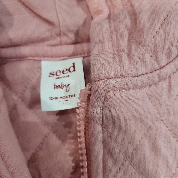 Pink Zipper Hoodie - Picture 2 of 2